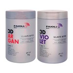 Ficha técnica e caractérísticas do produto Paiolla Botox Selante Argan 3d + Botox Selante Violeta 1kg