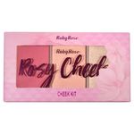 Ficha técnica e caractérísticas do produto Paleta De Blush Ruby Rose - Rosy Cheeks