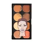 Ficha técnica e caractérísticas do produto Paleta de Contorno Facial em Creme Ruby Kisses 3D Contour Artist Light Medium 1 Unidade