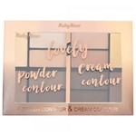 Ficha técnica e caractérísticas do produto Paleta de Contorno Lovely Powder Cream Contour da Ruby Rose Diversos