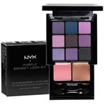 Ficha técnica e caractérísticas do produto Paleta de Maquiagem NYX Purple Look Kit (11 Cores)