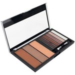 Ficha técnica e caractérísticas do produto Paleta de Sombra Nude e Contorno Lovely Colors - Luisance