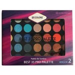 Ficha técnica e caractérísticas do produto Paleta de sombra Sp Colors Best 35 Pro Palette Versão 2