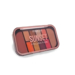 Ficha técnica e caractérísticas do produto Paleta de sombras com blush iluminador - Sunset PINK 21 - COD 01