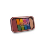 Ficha técnica e caractérísticas do produto Paleta de sombras com blush iluminador - Sunset PINK 21 - COD 02