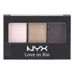 Ficha técnica e caractérísticas do produto Paleta de Sombras 3 Cores Love In Rio Maquiagem Nyx