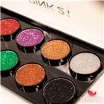 Ficha técnica e caractérísticas do produto Paleta de Sombras Glitter Sparkles Pink 21