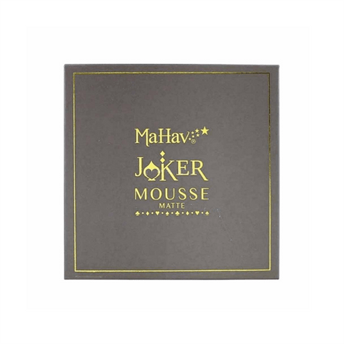 Ficha técnica e caractérísticas do produto Paleta de Sombras Joker Mousse Matte Mahav Único