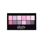 Ficha técnica e caractérísticas do produto Paleta de Sombras - Nº 03 - Griffty MakeUp