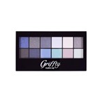 Ficha técnica e caractérísticas do produto Paleta de Sombras - Nº 01 - Griffty MakeUp
