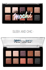 Ficha técnica e caractérísticas do produto Paleta de Sombras Nyx I Love You So Mochi - Sleek And Chic
