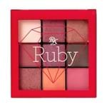 Ficha técnica e caractérísticas do produto Paleta de Sombras RK By Kiss - 9 Cores Ruby