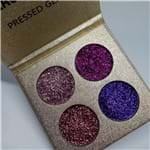 Ficha técnica e caractérísticas do produto Paleta Glitter Prensado 4 Cores - Beauty Glazed Original