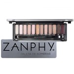 Ficha técnica e caractérísticas do produto Paleta Metallic Pack Zanphy - Prata - Zanphy Makeup
