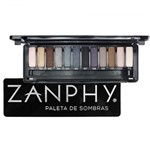 Ficha técnica e caractérísticas do produto Paleta Metallic Pack Zanphy - Preto - Zanphy Makeup