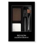 Ficha técnica e caractérísticas do produto Paleta para Sobrancelhas Revlon - ColorStay Brow Kit Dark Brown