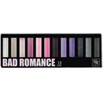 Ficha técnica e caractérísticas do produto Paletas de Sombras Ruby By Kiss New York - Bad Romance com 12 Cores