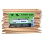 Ficha técnica e caractérísticas do produto Palito de Bambu Chanfro e Ponta com 50 Unidades Cdcn