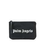 Ficha técnica e caractérísticas do produto Palm Angels Necessaire com Estampa de Logo - Preto