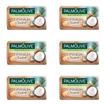 Palmolive Esfoliação Suave Sabonete Coco 85g (kit C/12)