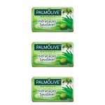 Ficha técnica e caractérísticas do produto Palmolive Hidratação Saudável Sabonete Aloe 85g - Kit com 03