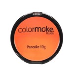 Pancake Facial Artistico ColorMake Laranja Fluor 10g - Yur
