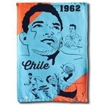 Ficha técnica e caractérísticas do produto Pano de Prato Chile 1962 - Azul Doce