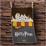 Ficha técnica e caractérísticas do produto Pano de Prato Harry Potter - CINZA
