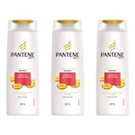 Ficha técnica e caractérísticas do produto Pantene Cachos Hidratados Shampoo 400ml - Kit com 03