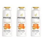 Ficha técnica e caractérísticas do produto Pantene Força e Reconstrução Shampoo 400ml - Kit com 03