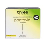 Ficha técnica e caractérísticas do produto Pantovin For Man Suplemento Vitamínico Mineral Three Therapy