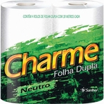 Ficha técnica e caractérísticas do produto Papel Higienico Charme 30mt Folha Dupla Neutro 16pct 4und