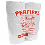Ficha técnica e caractérísticas do produto Papel Higiênico Rolão 300m Branco Perfipel 8 Unidades
