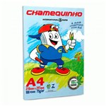 Ficha técnica e caractérísticas do produto Papel Sulfite A4 Azul 100Fls Chamequinho - Chamex