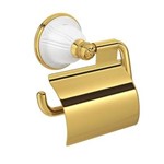 Ficha técnica e caractérísticas do produto Papeleira Gold com Protetor Windsor 2021.Gl81 - Gold