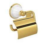 Ficha técnica e caractérísticas do produto Papeleira Gold com Protetor Windsor 2021.GL81