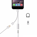 Ficha técnica e caractérísticas do produto Para iPhone7 a Apple Áudio Transferência Frequência Linha 2 in1 da Apple interface Mudança 3,5 milímetros de transferência de Apple cabeça auricular