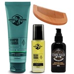 Ficha técnica e caractérísticas do produto Para Presente Shampoo Óleo Tônico Barba Brava
