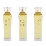Ficha técnica e caractérísticas do produto Paris Elysees I Love P. E. Perfume Feminino 100ml (Kit C/03)
