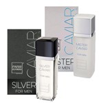 Ficha técnica e caractérísticas do produto Paris Elysees Kit Perfume Silver Caviar + Mister Caviar