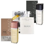 Ficha técnica e caractérísticas do produto Paris Elysees Kit Perfume - Silver + Style + Vodka Man