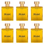 Ficha técnica e caractérísticas do produto Paris Elysees Vodka Brasil Yellow Perfume 100ml (Kit C/06)