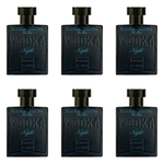 Ficha técnica e caractérísticas do produto Paris Elysees Vodka Night Perfume Masculino 100ml (Kit C/06)