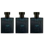 Ficha técnica e caractérísticas do produto Paris Elysees Vodka Night Perfume Masculino 100ml (kit C/03)