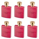 Ficha técnica e caractérísticas do produto Paris Elysees Vodka Pink Perfume Feminino 100ml (Kit C/06)