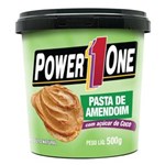 Ficha técnica e caractérísticas do produto Pasta de Amendoim 500G Açúcar de Coco - Power One