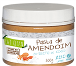 Ficha técnica e caractérísticas do produto Pasta de Amendoim ao Leite de Coco - 300g - Eat Clean