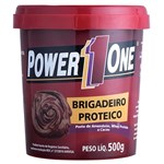 Ficha técnica e caractérísticas do produto Pasta de Amendoim Brigadeiro Proteico - 500g - Power 1 One
