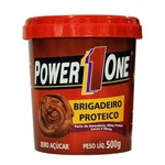 Ficha técnica e caractérísticas do produto Pasta de Amendoim Brigadeiro Proteico 500g - Power One