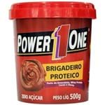 Ficha técnica e caractérísticas do produto Pasta de Amendoim Brigadeiro Proteico 500G - Power One